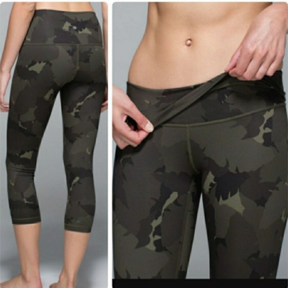 Lululemon Wunder Under Crop II (Roll Down)
Palm B2.